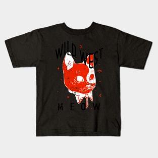 Wild West Meow Kids T-Shirt